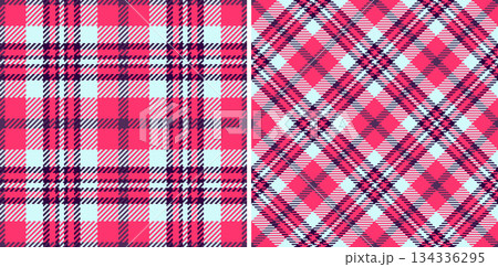 Textile seamless tartan of check texture fabric with a plaid background vector pattern. Set in wedding colors. Stylish scarves for women. Textile seamless tartan of check texture fabric with a plaid background vector pattern. Set in wedding colors. Stylish scarves for women. 134336295