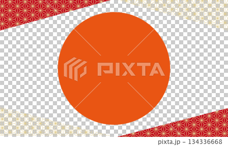 Simple Japanese style New Year frame background Simple Japanese style New Year frame background 134336668