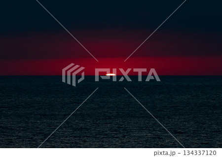 静岡県御前崎市御前崎　御前崎ロングビーチの風景 134337120