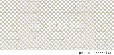 Geometry Abstract Triangle Hexagon Retro Hemp Leaf Background 134337158