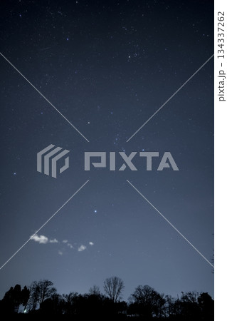 星降る夜　流れ星 134337262