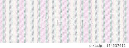 B0s textile pattern background, strip stripe texture lines. Rong seamless vector vertical fabric in white and light colors. 134337411