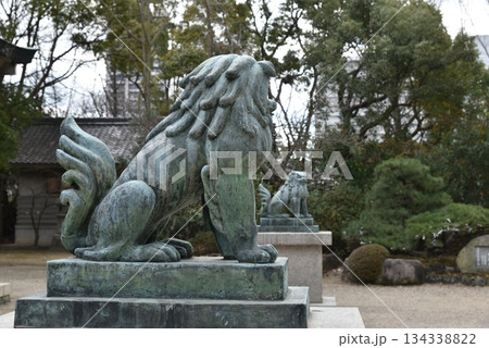 大阪 豊国神社の狛犬 大阪 豊国神社の狛犬 134338822