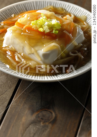 餡かけの絹豆腐 餡かけの絹豆腐 134340080