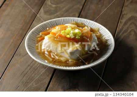 餡かけの絹豆腐 餡かけの絹豆腐 134340104