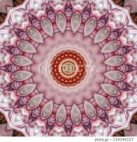 Mixed Embroidery Print Design Featuring Iconic Traditional Motifs . Elegant and Detailed Japanese-Inspired Textile Pattern for Fabric, Surface, Apparel, Home Decor, and Print Design Projects 134340157
