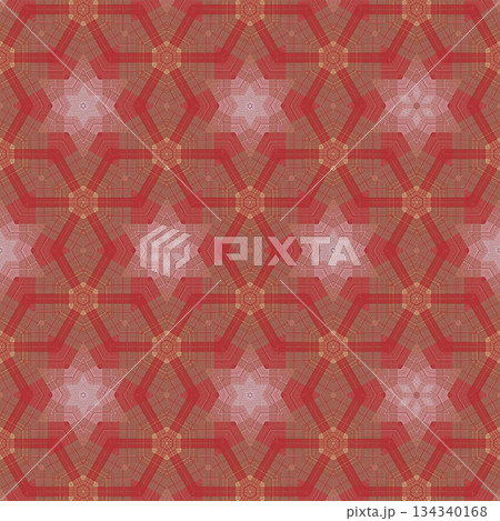 Mixed Embroidery Print Design Featuring Iconic Traditional Motifs . Elegant and Detailed Japanese-Inspired Textile Pattern for Fabric, Surface, Apparel, Home Decor, and Print Design Projects 134340168