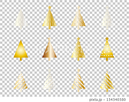 Various Christmas tree set 5 Various Christmas tree set 5 134340380