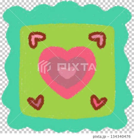 Cute cottage telephone heart valentines love  134340476