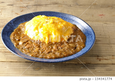 オムカレーライス オムカレーライス 134341774
