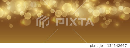 Magic sparkling dust bokeh and light. Vector illustration 134342667