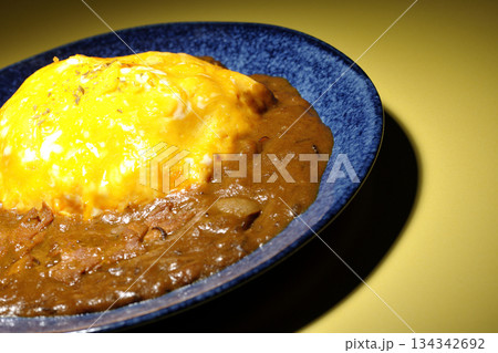オムカレーライス オムカレーライス 134342692