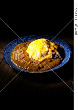 オムカレーライス オムカレーライス 134342729