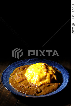 オムカレーライス 134342731