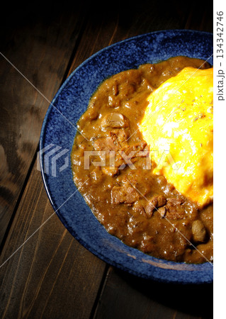 オムカレーライス オムカレーライス 134342746