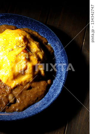 オムカレーライス オムカレーライス 134342747