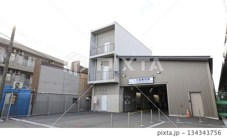 京浜急行大師線の小島新田駅 134343756