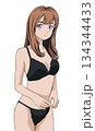 水着を着た女性 134344433