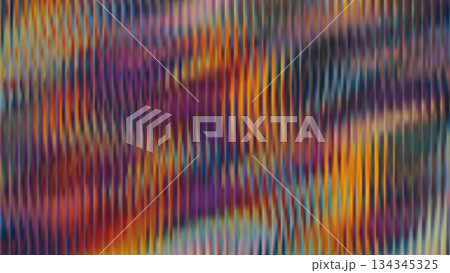 Ribbed glass background with refraction effect. Reeded glass with iridescent gradient. Abstract background Ribbed glass background with refraction effect. Reeded glass with iridescent gradient. Abstract background 134345325