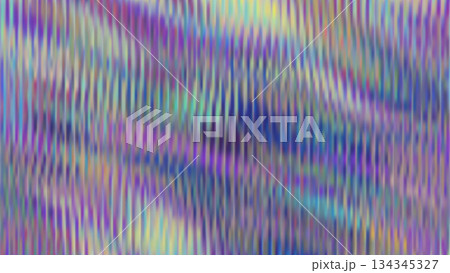 Ribbed glass background with refraction effect. Reeded glass with iridescent gradient. Abstract background Ribbed glass background with refraction effect. Reeded glass with iridescent gradient. Abstract background 134345327