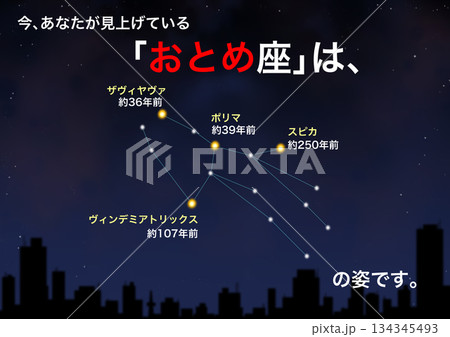 星座_おとめ座 星座_おとめ座 134345493