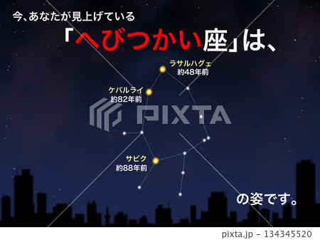 星座_へびつかい座 星座_へびつかい座 134345520