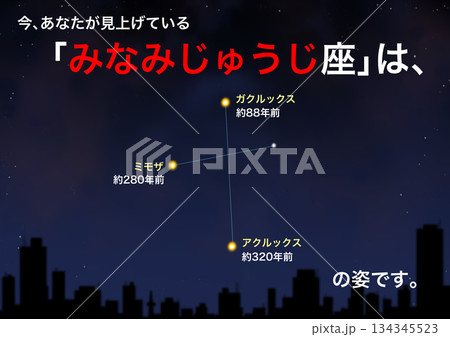 星座_みなみじゅうじ座 星座_みなみじゅうじ座 134345523