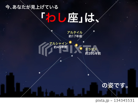 星座_わし座 星座_わし座 134345531