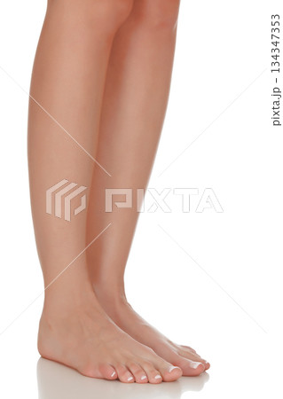Female feet 134347353