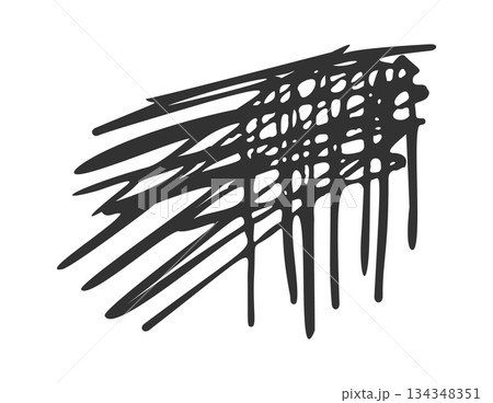 Hand drawn arrow grunge scribble Hand drawn arrow grunge scribble 134348351