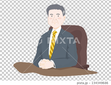 公司創辦人或執行長的插圖 公司創辦人或執行長的插圖 134349686