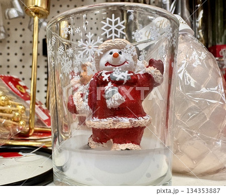 New Year's snowman toy New Year's snowman toy 134353887