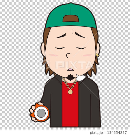 失望的年輕人在玩彈珠機 134354257