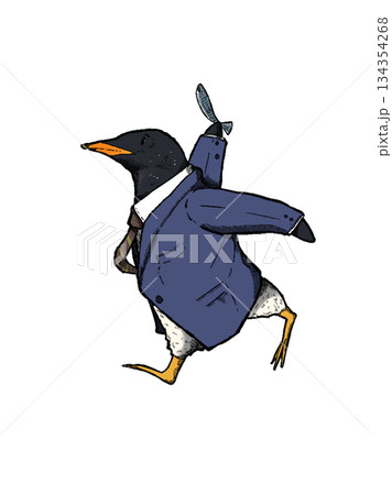 ペンギンのサラリーマン ペンギンのサラリーマン 134354268