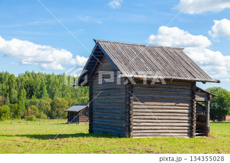 Old Wooden House in Rural Area Old Wooden House in Rural Area 134355028
