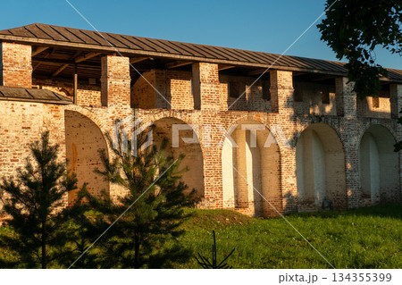 Ancient Walls of Kirillo-Belozersky Monastery 134355399