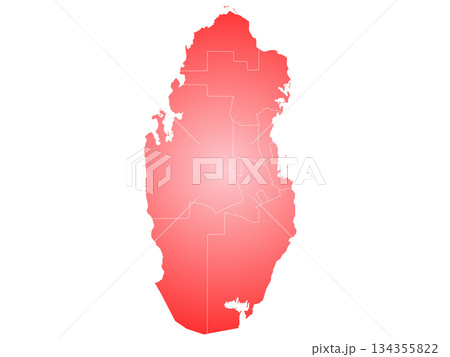 Qatar map, Qatar administrative map. municipality map of Qatar, blank Map, empty map of Qatar Qatar map, Qatar administrative map. municipality map of Qatar, blank Map, empty map of Qatar 134355822