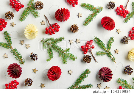 christmas ornaments and decorations, Christmas card 134359984