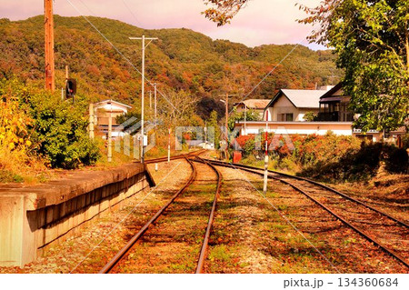 南会津・下郷町の玄関口… 会津鉄道『会津下郷』駅 134360684