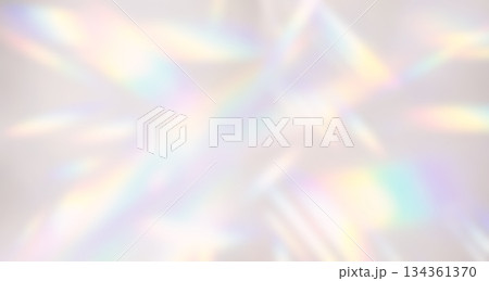 プリズム　光彩　スペクトル　オーロラ 134361370