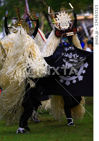 岩手県　民俗芸能公演　獅子踊り 134363523