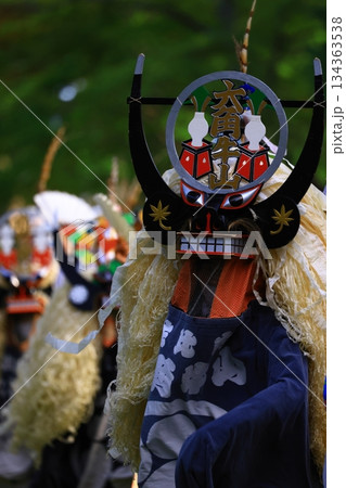 岩手県　民俗芸能公演　獅子踊り 134363538