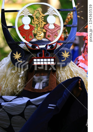 岩手県 民俗芸能公演 獅子踊り 岩手県 民俗芸能公演 獅子踊り 134363539