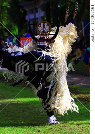 岩手県 民俗芸能公演 獅子踊り 岩手県 民俗芸能公演 獅子踊り 134363561