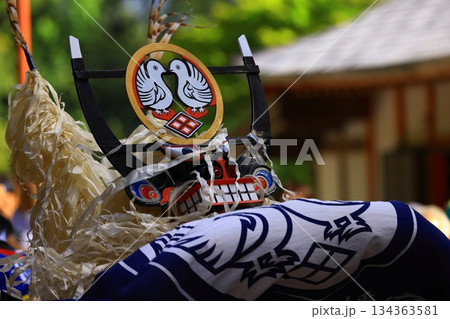 岩手県 民俗芸能公演 獅子踊り 岩手県 民俗芸能公演 獅子踊り 134363581