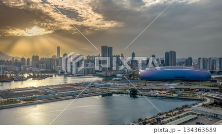 Dec 14 2025 Kai Tak Sports Park Modern Stadium in Kowloon Hong Kong Dec 14 2025 Kai Tak Sports Park Modern Stadium in Kowloon Hong Kong 134363689