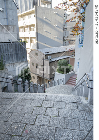 神田猿楽町にある女坂の景色 神田猿楽町にある女坂の景色 134364540