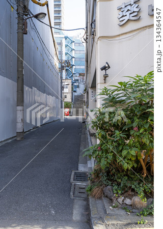 神田猿楽町にある女坂の景色 神田猿楽町にある女坂の景色 134364547