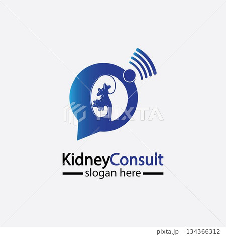 Kidney Consult logo designs concept vector, Kidney Healthcare logo template,Urology logo vector template. Kidney Consult logo designs concept vector, Kidney Healthcare logo template,Urology logo vector template. 134366312