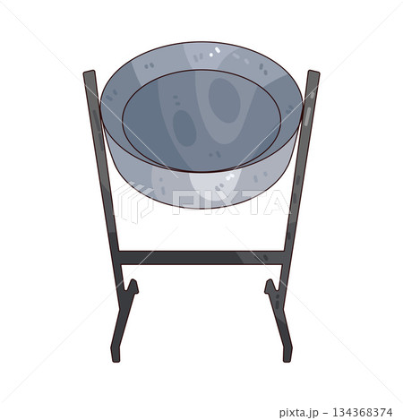 illustration of Steel Drum illustration of Steel Drum 134368374